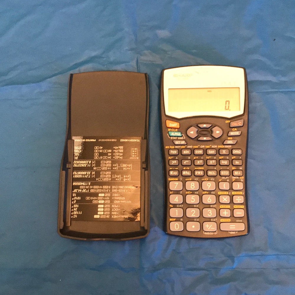 Sharp calculator